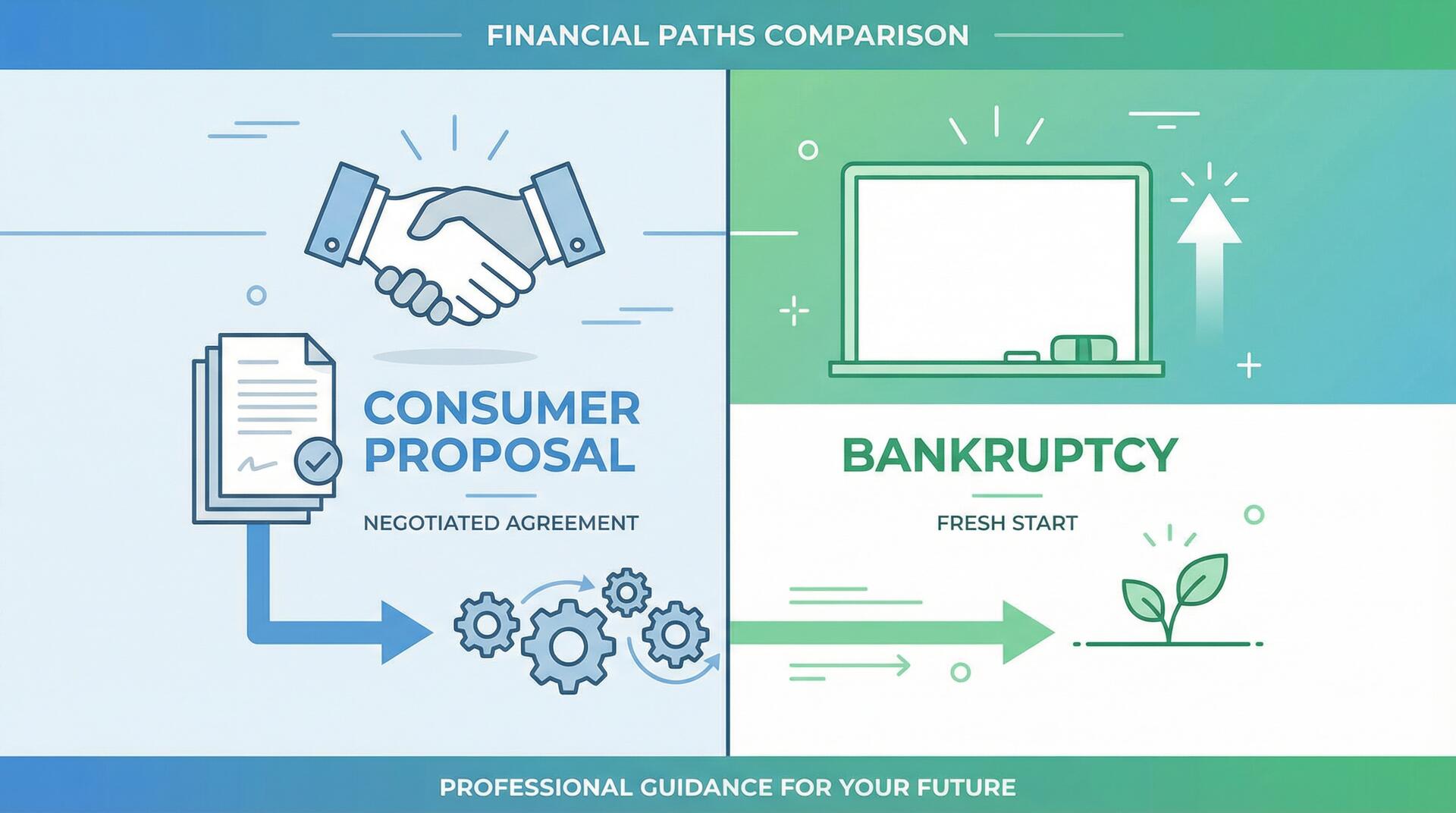 Consumer Proposal vs Bankruptcy: A Comprehensive Canadian Guide